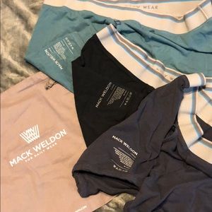Mack Weldon boxer briefs. 3 pack.